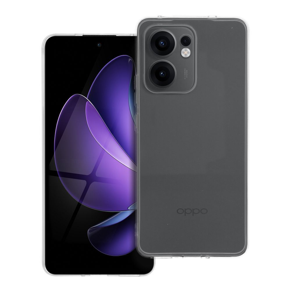 Suojakuori Oppo Reno 13F 4G / 13F 5G:lle Kirkas Suojakuori 2 mm (kameransuojaus) läpinäkyvä