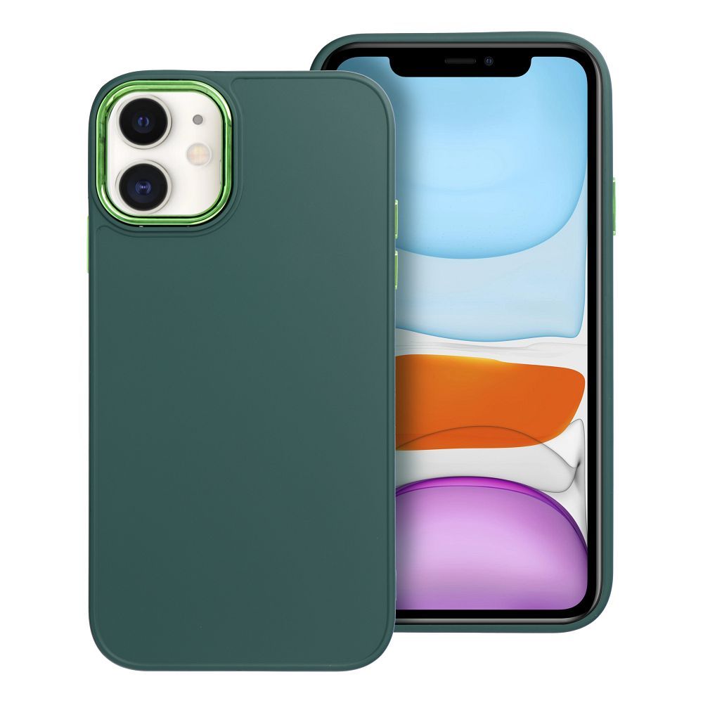 Frame Suojakuori iPhone 11:lle vihreä