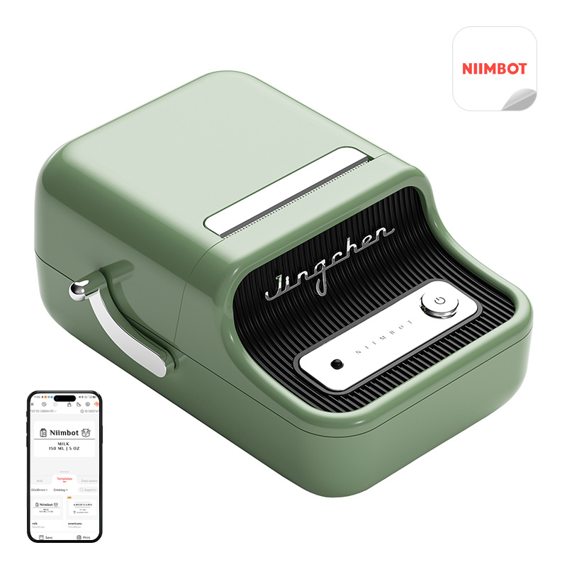 Niimbot B21 Pro kannettava tarratulostin vihreä