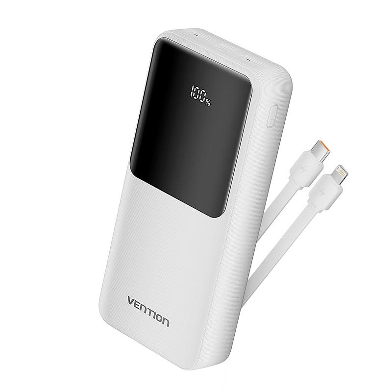 VENTION FHPW0 USB-varavirtalähde 20000mAh 22,5W / valkoinen