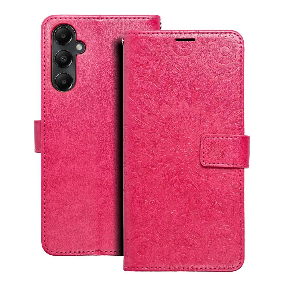 MEZZO Kirjasuojakuori Samsung A05s:lle mandala magenta