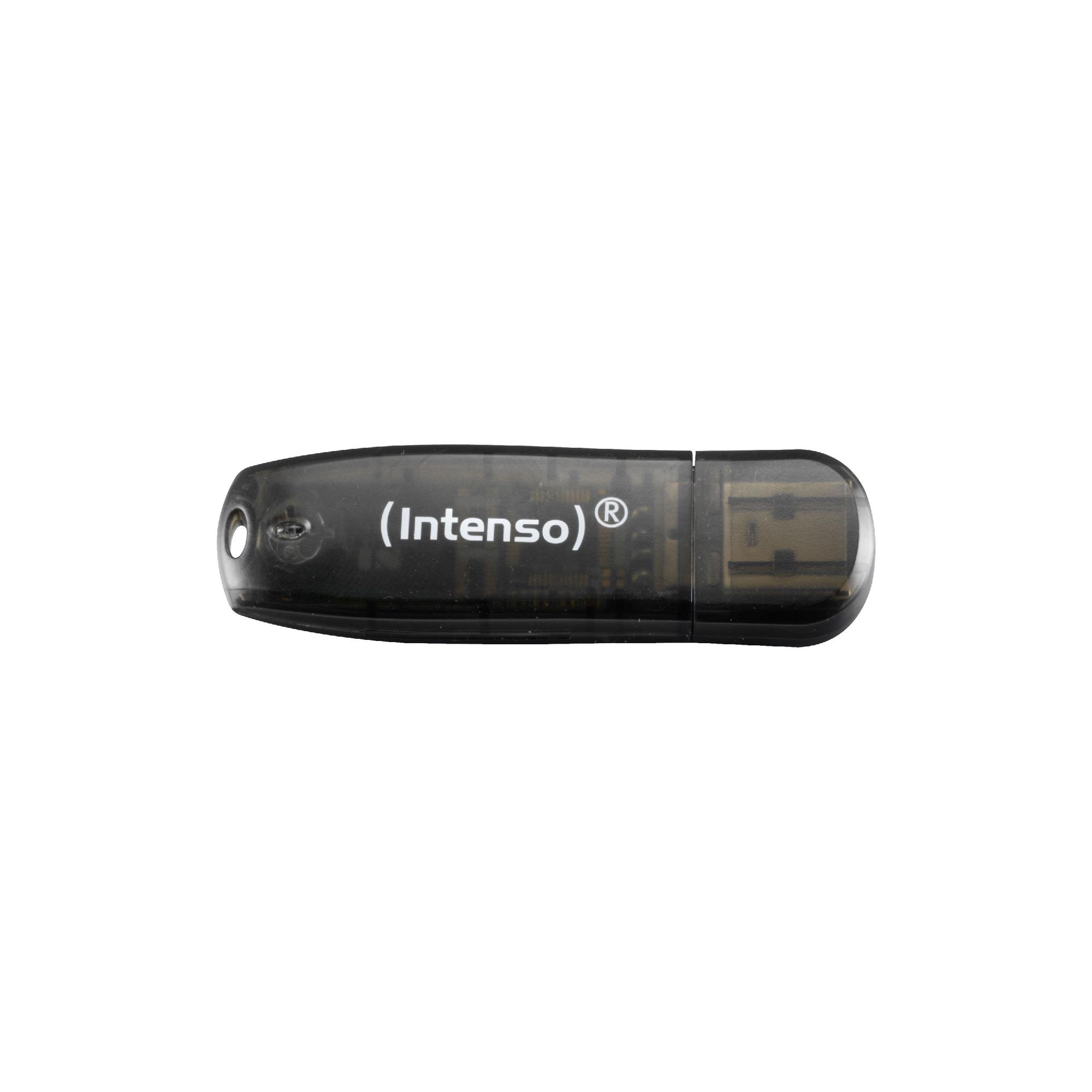 USB-muistitikku USB 2.0 16GB musta 3502470 INTENSO