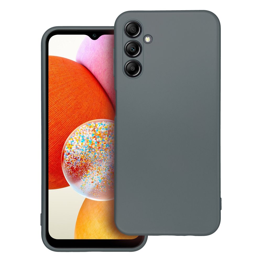 Suojakuori Samsung A14 5G / A14 4G:lle Metallic harmaa