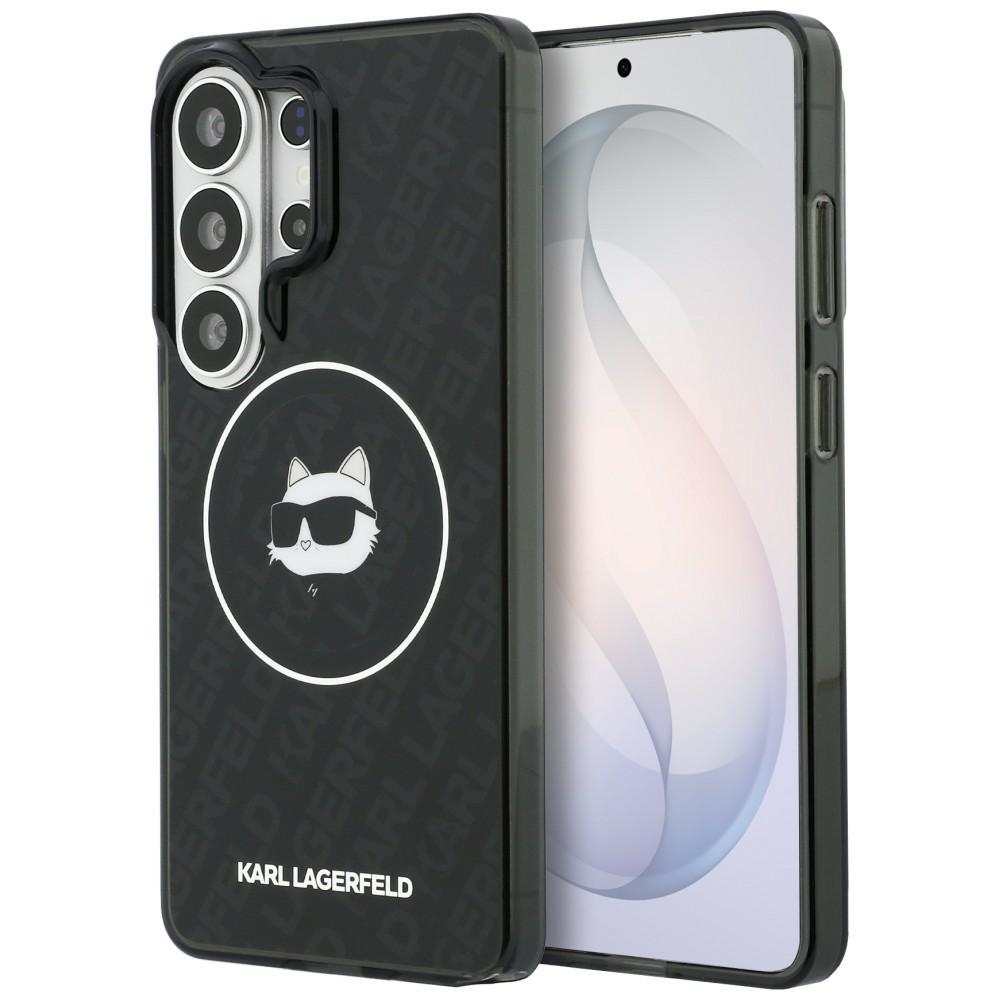 Karl Lagerfeld suojakuori IML Repeated Choupette MagSafe Samsung Galaxy S26 Ultra:lle musta