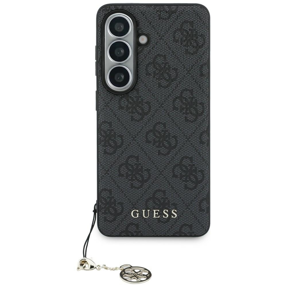 Guess 4G Classic Logo Charm MagSafe Suojakuori Samsung Galaxy S26 musta
