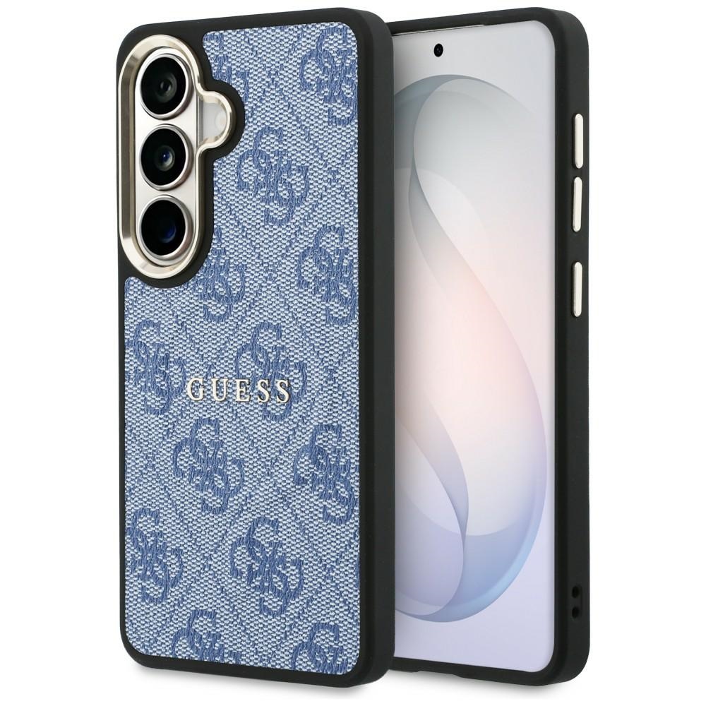 Guess suojakuori 4G Embossed Ring MagSafe Samsung Galaxy S26:lle sininen