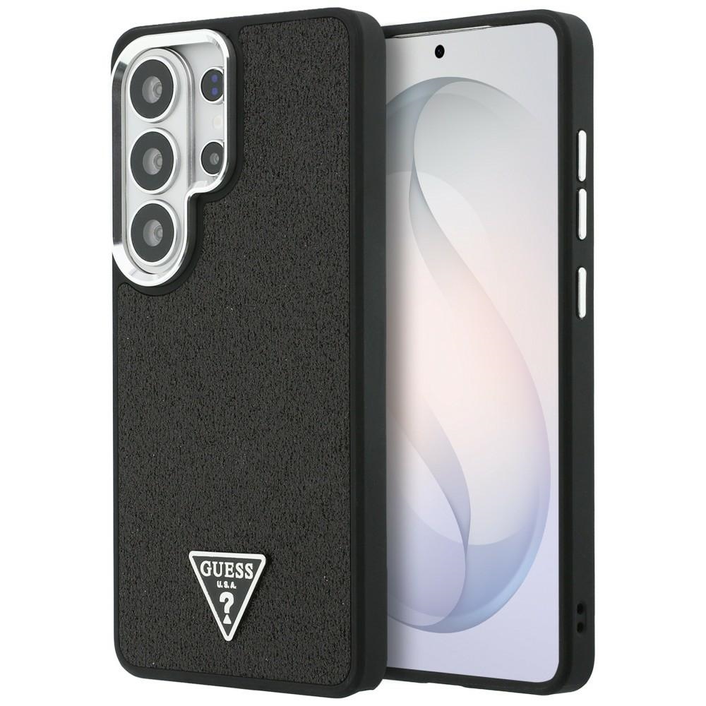 Guess case Fixed Glitter Triangle MagSafe for Samsung Galaxy S26 Ultra black
