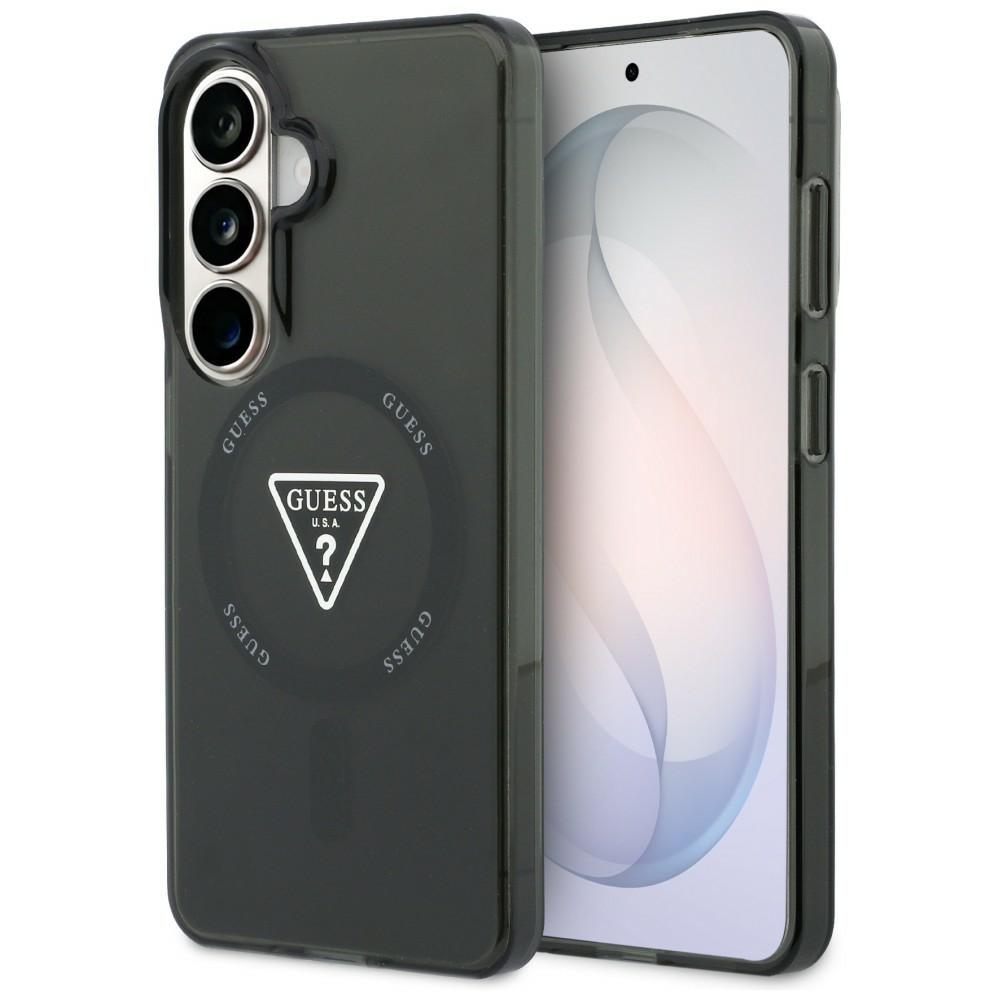 Guess IML Gradient Triangle MagSafe Suojakuori Samsung Galaxy S26:lle musta