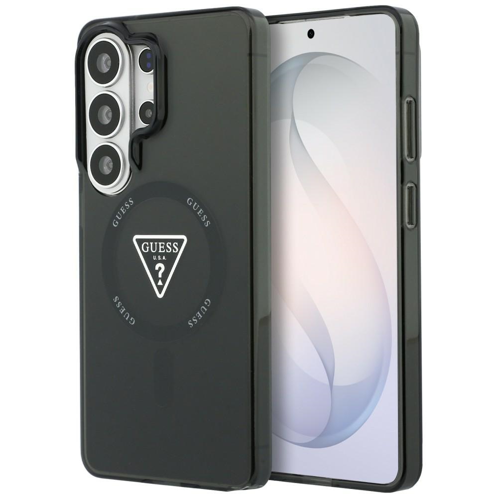 Guess Suojakuori IML Gradient Triangle MagSafe Samsung Galaxy S26 Ultra -puhelimelle musta