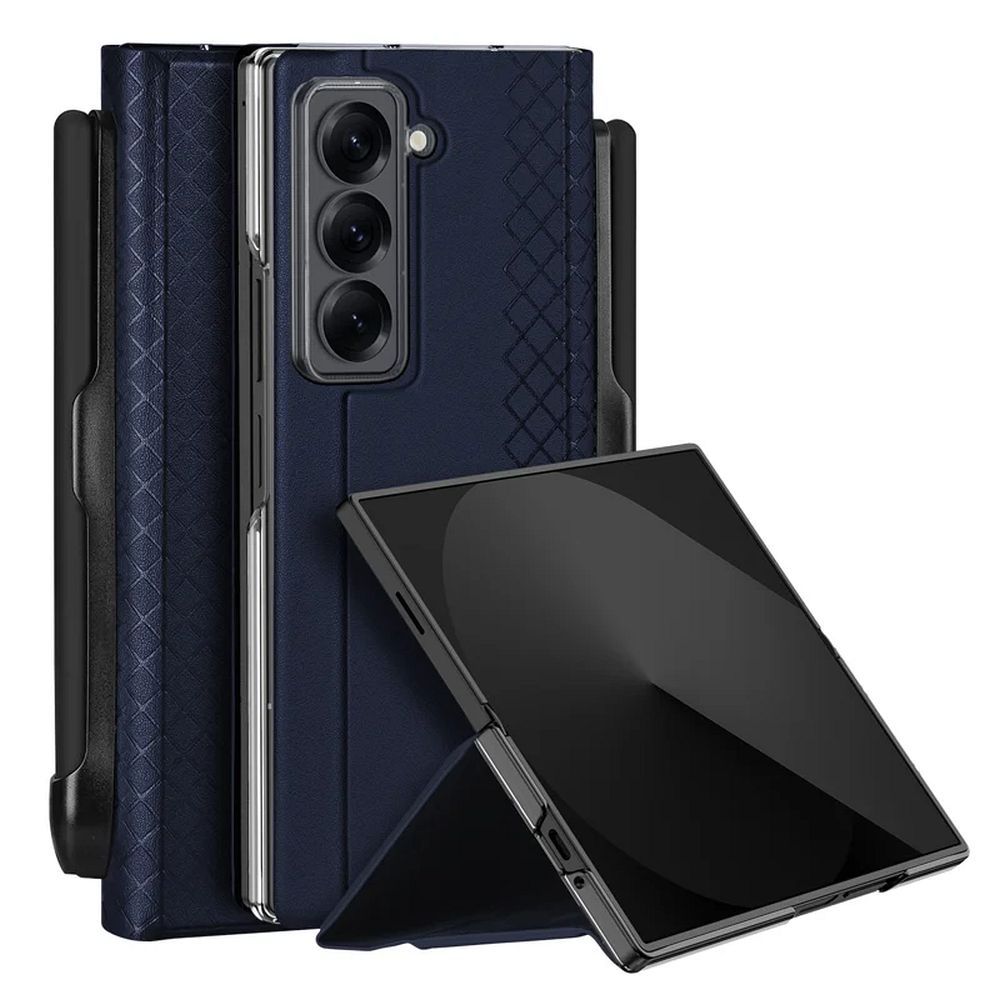 Dux Ducis BRIL suojakuori kynätelineellä Samsung Z Fold SE / W25 sininen