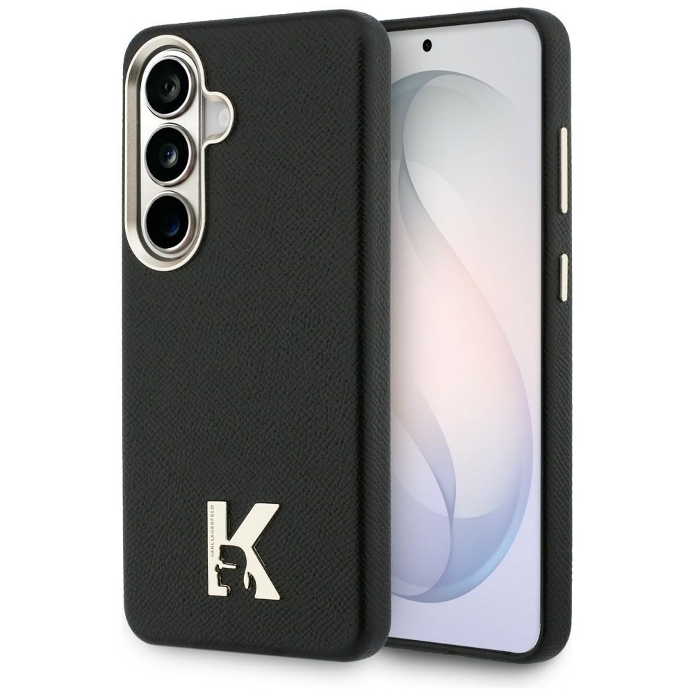 Karl Lagerfeld Suojakuori K Metal Logo MagSafe Samsung Galaxy S26:lle musta