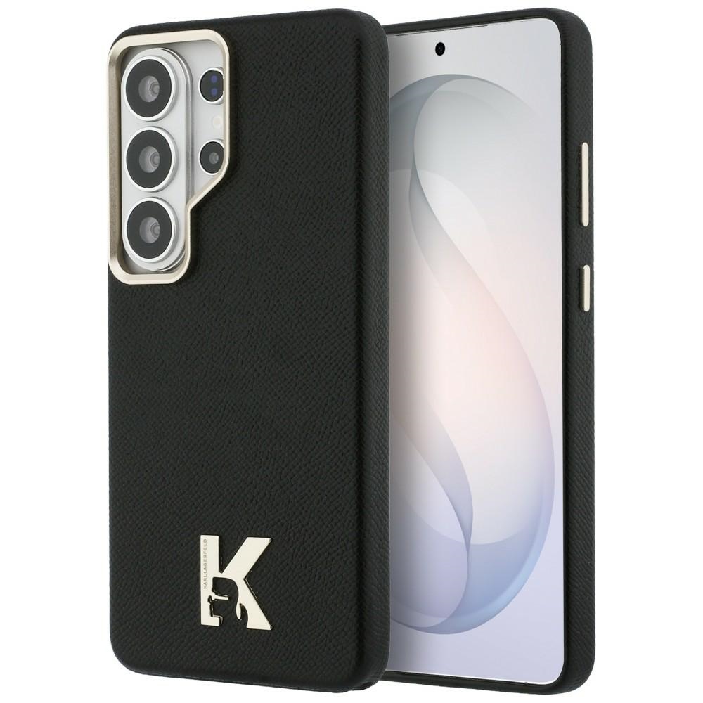 Karl Lagerfeld Suojakuori K Metal Logo MagSafe Samsung Galaxy S26 Ultra:lle musta