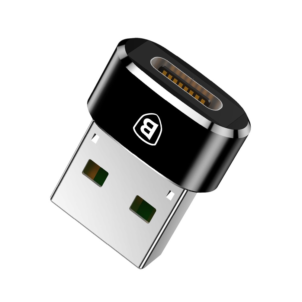 Sovitin Baseus Type-C - USB-A musta CAAOTG-01