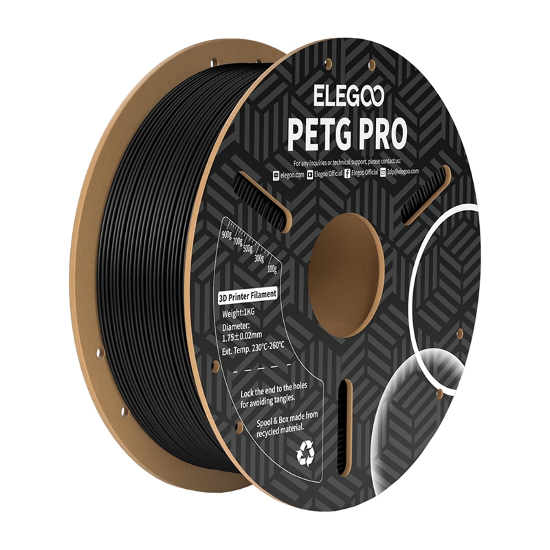 ELEGOO PETG Pro filamentti (musta)