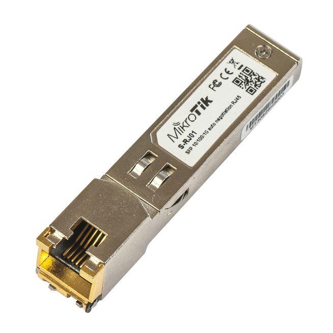 MikroTik S-RJ01 1GBE RJ45 SFP -moduuli