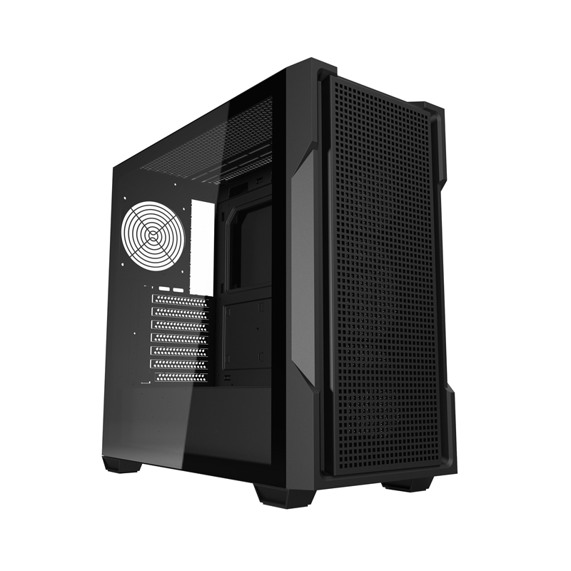 Darkflash DS900 Mesh Tietokonekotelo Ilman Tuulettimia (musta)