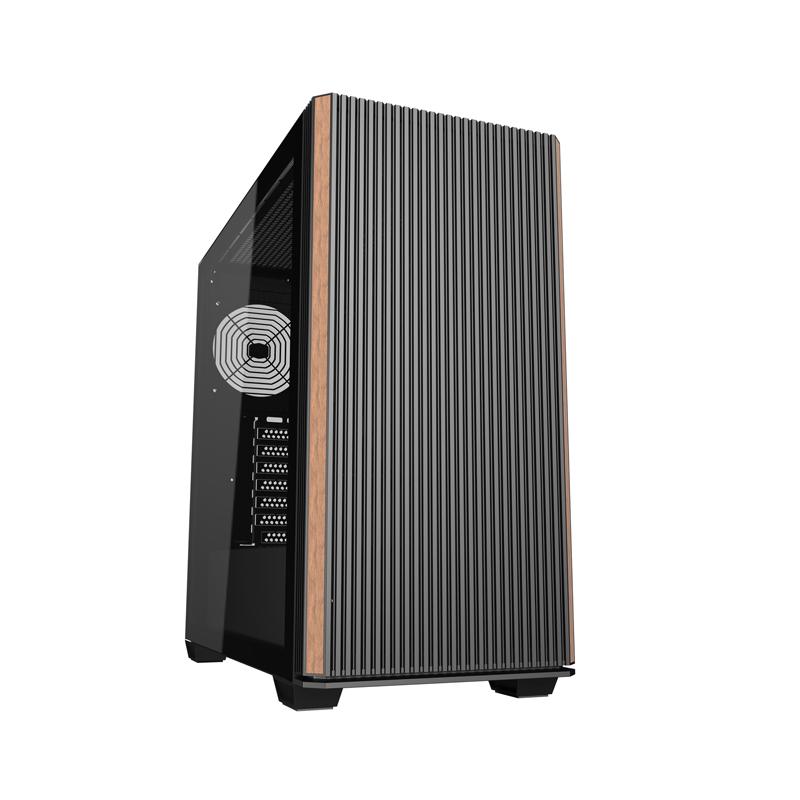 Darkflash DS900WS ATX -tietokonekotelo ilman tuuletinta (musta)