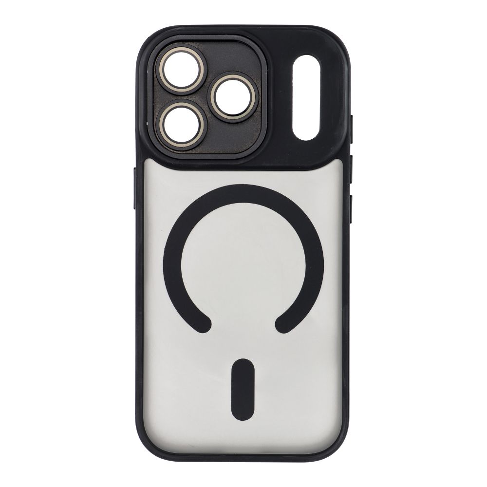 Suojakuori iPhone 17 PRO:lle Variete Mag Cover yhteensopiva MagSafen kanssa musta