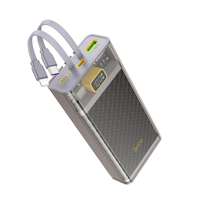 External battery Power Bank Hoco J104A Discovery Edition 22.5W 20000mAh grey