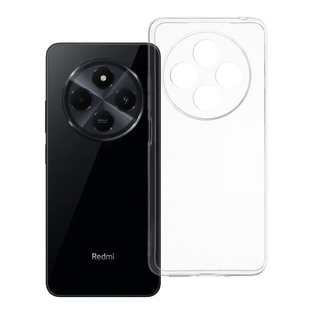 Suojakuori Xiaomi Redmi 14C:lle Clear Case 2 mm Box läpinäkyvä
