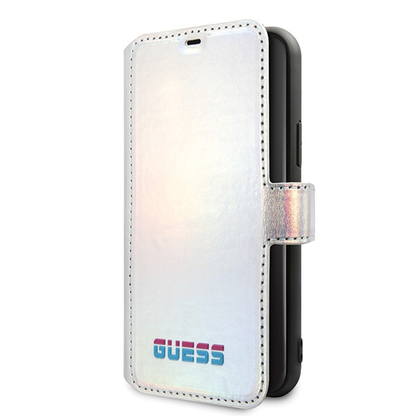 Guess GUFLBKN65BLD iPhone 11 Pro Max hopea/hopea kirja Iriseva väri