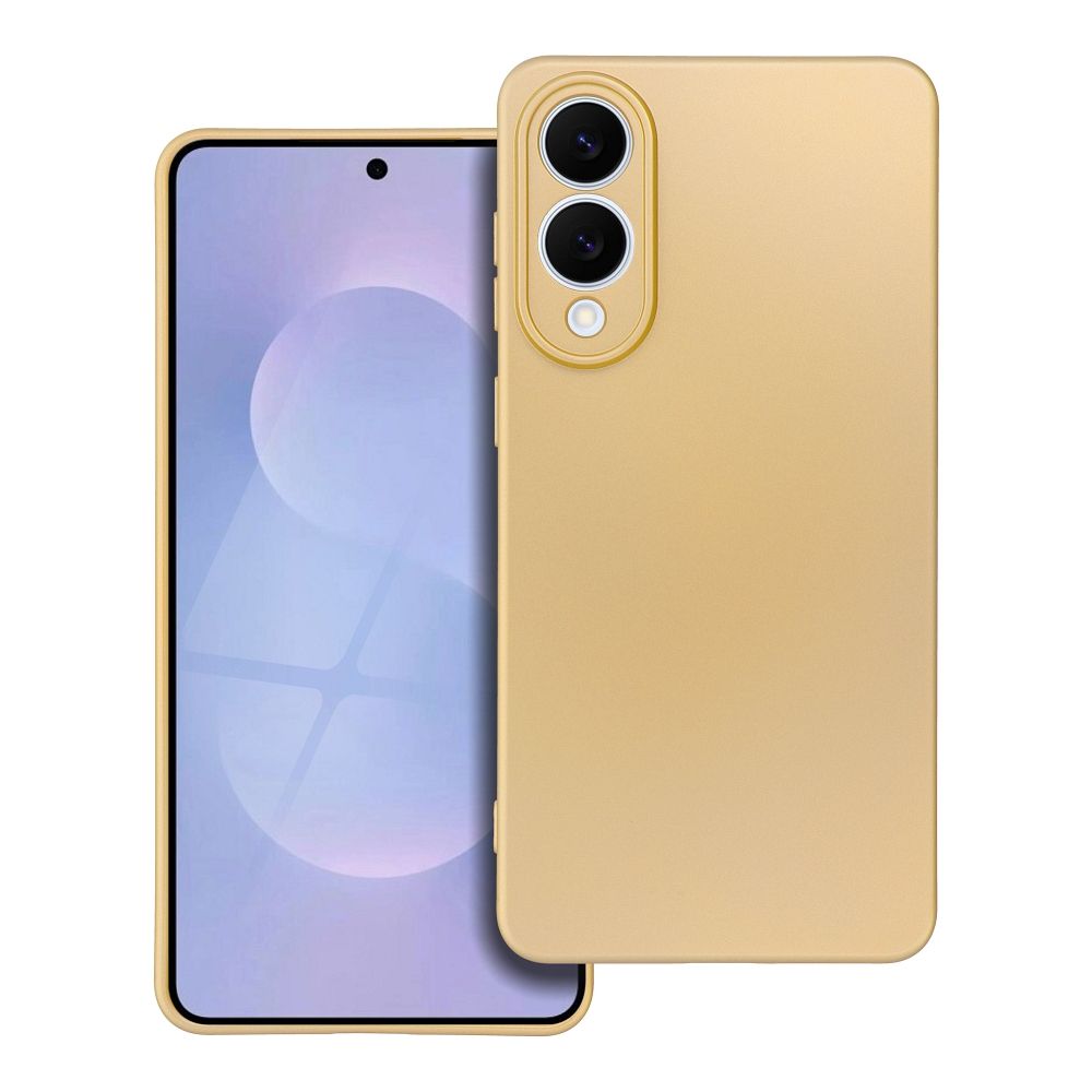 Metallinen Suojakuori Samsung S25 EDGE kultainen