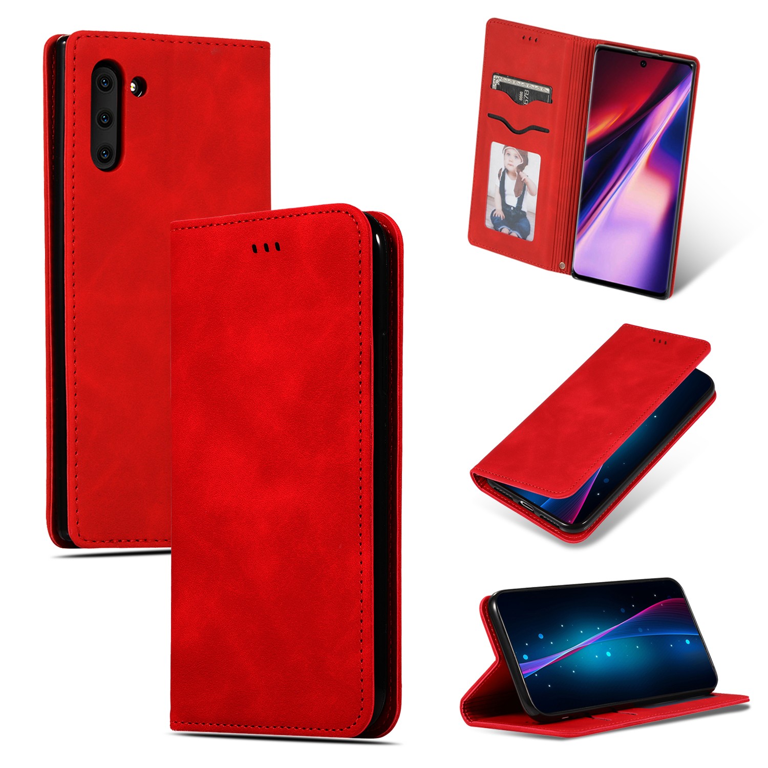 Case Business Style Xiaomi Poco X6 Pro 5G red