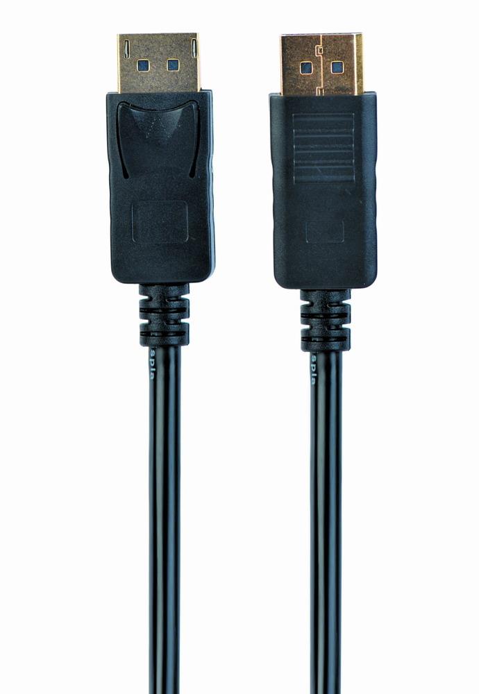 GEMBIRD CC-DP-1M DisplayPort v1.2 M/M GOLD -kaapeli, 1m