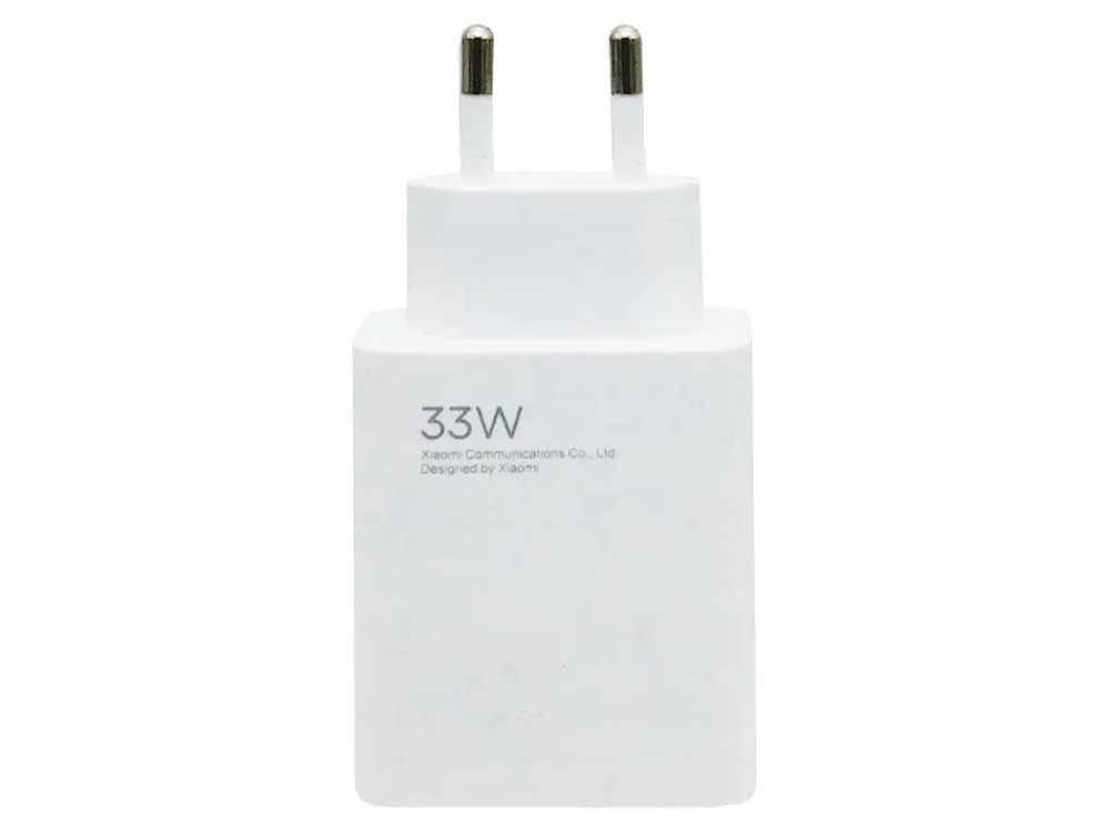 XIAOMI alkuperainen laturi USB A QC3.0 3A 33W MDY-16-EF valkoinen bulk