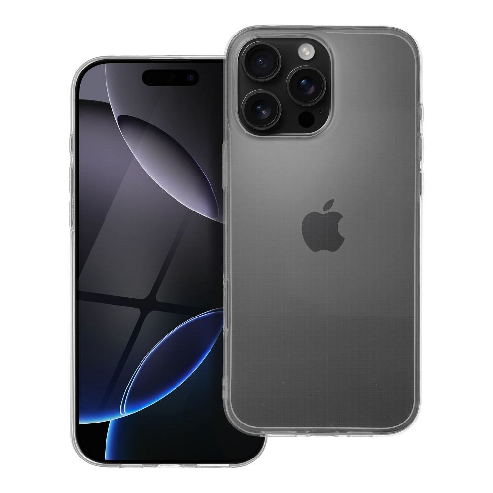 Suojakuori iPhone 16 PRO MAX:lle Clear Case 2 mm Box läpinäkyvä