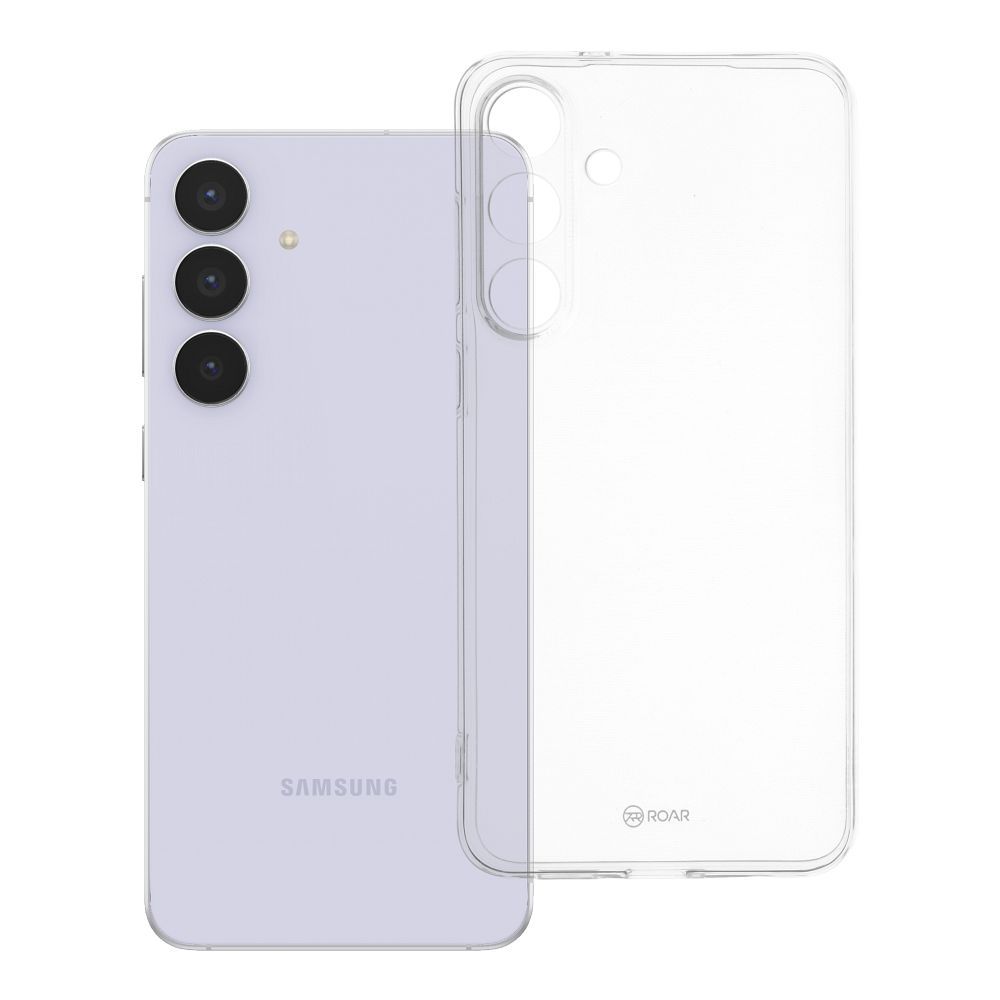 ROAR JELLY suojakuori Samsung S25 FE 5G - läpinäkyvä