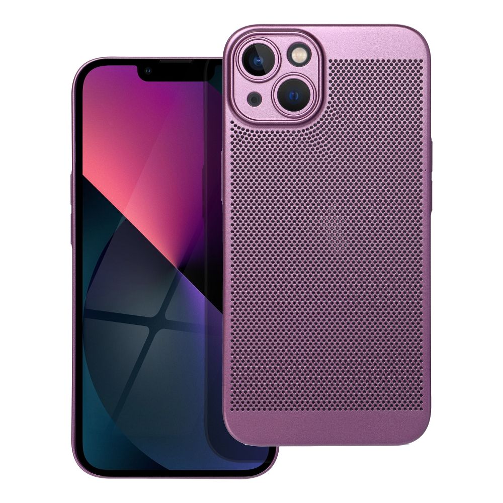 Suojakuori iPhone 13:lle Breezy violetti