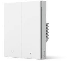 SMART HOME WIRED SWITCH DOUBLE/WS-EUK02 GREY AQARA