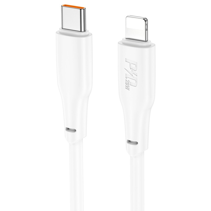 Hoco X93 USB-C – USB-C Kaapeli 60W 1,0 m, valkoinen