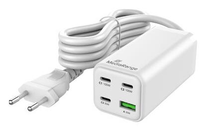 USB-virtalähde 100W/GaN Fast MRMA124 MEDIARANGE