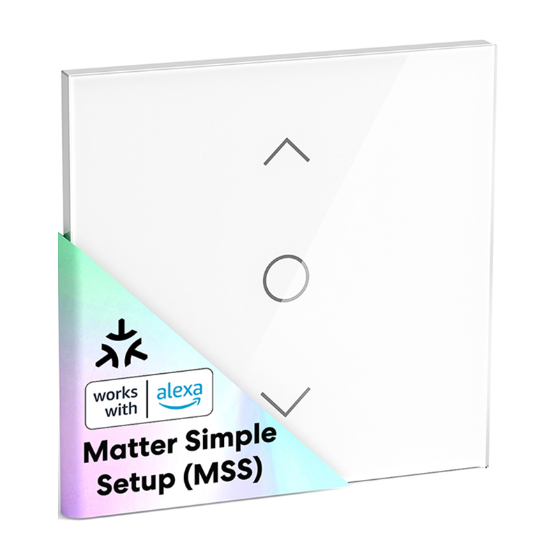 Meross MRS100MA(EU) älykäs WiFi-kaihdinkytkin (Matter)