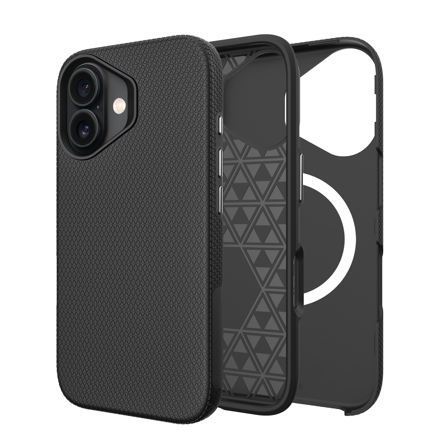 Perfectionists Triangle Mag Suojakuori iPhone 13 mini musta