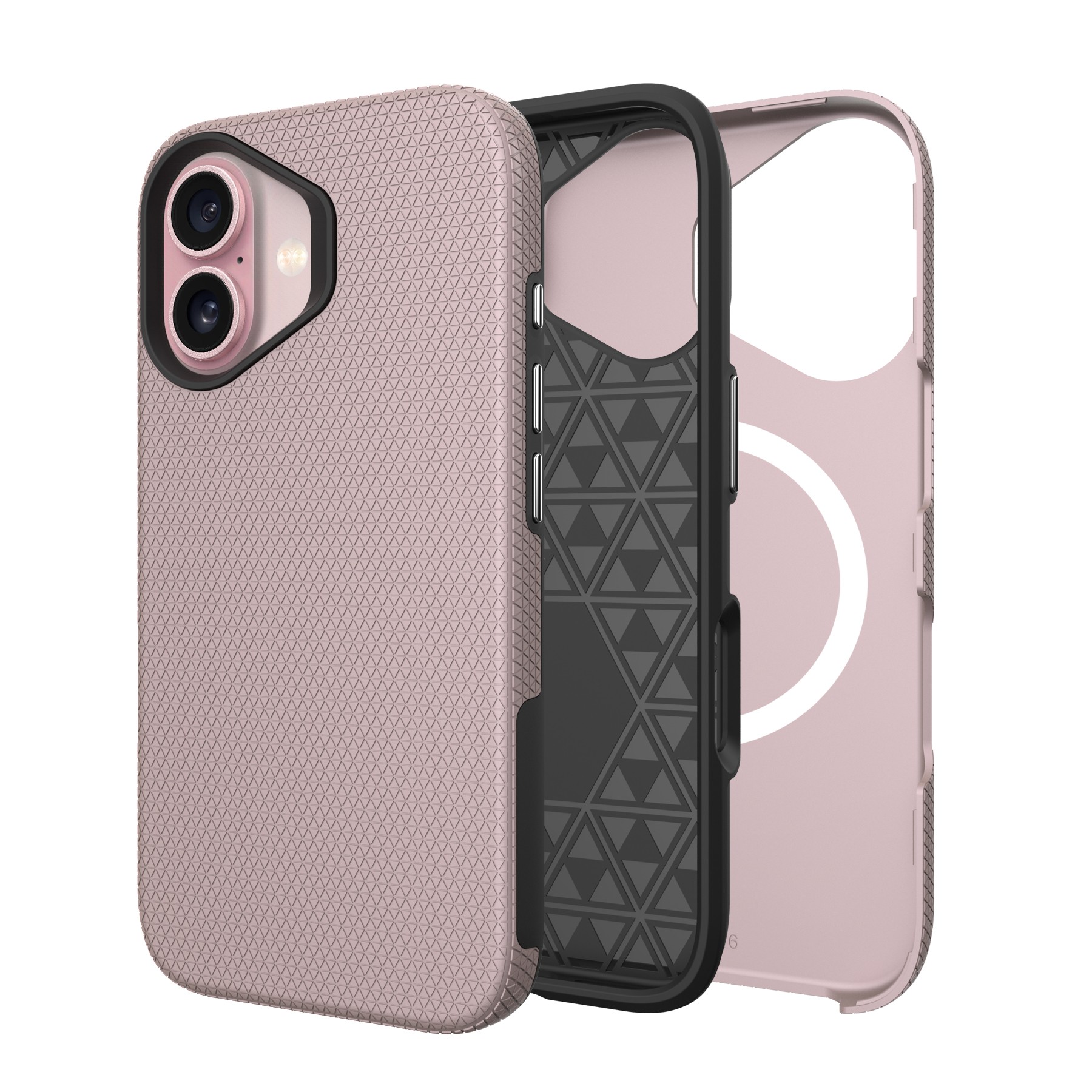 Perfectionists Triangle Mag Suojakuori iPhone 11 ruusukultainen