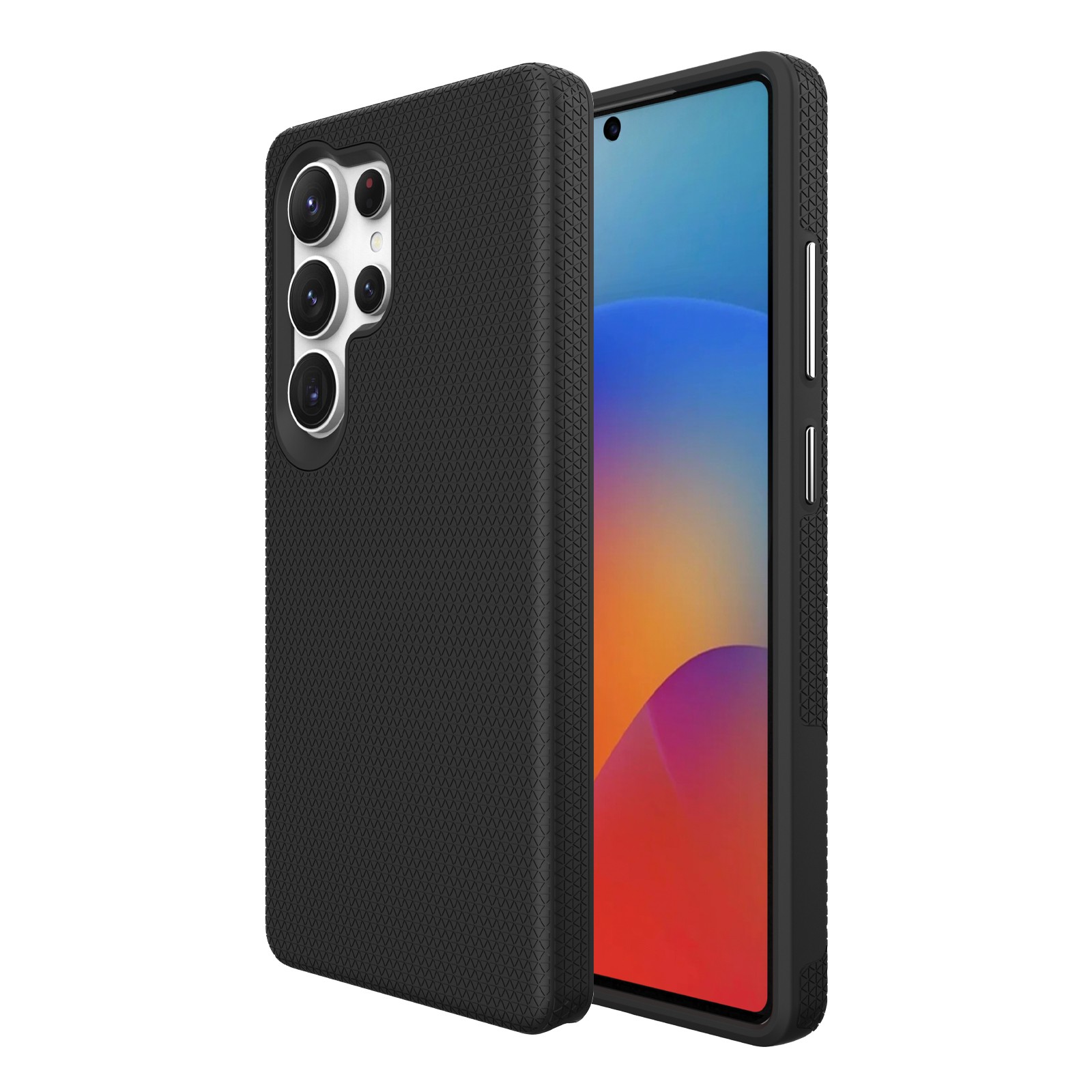 Perfectionists Triangle Suojakuori Samsung S908 S22 Ultra 5G musta