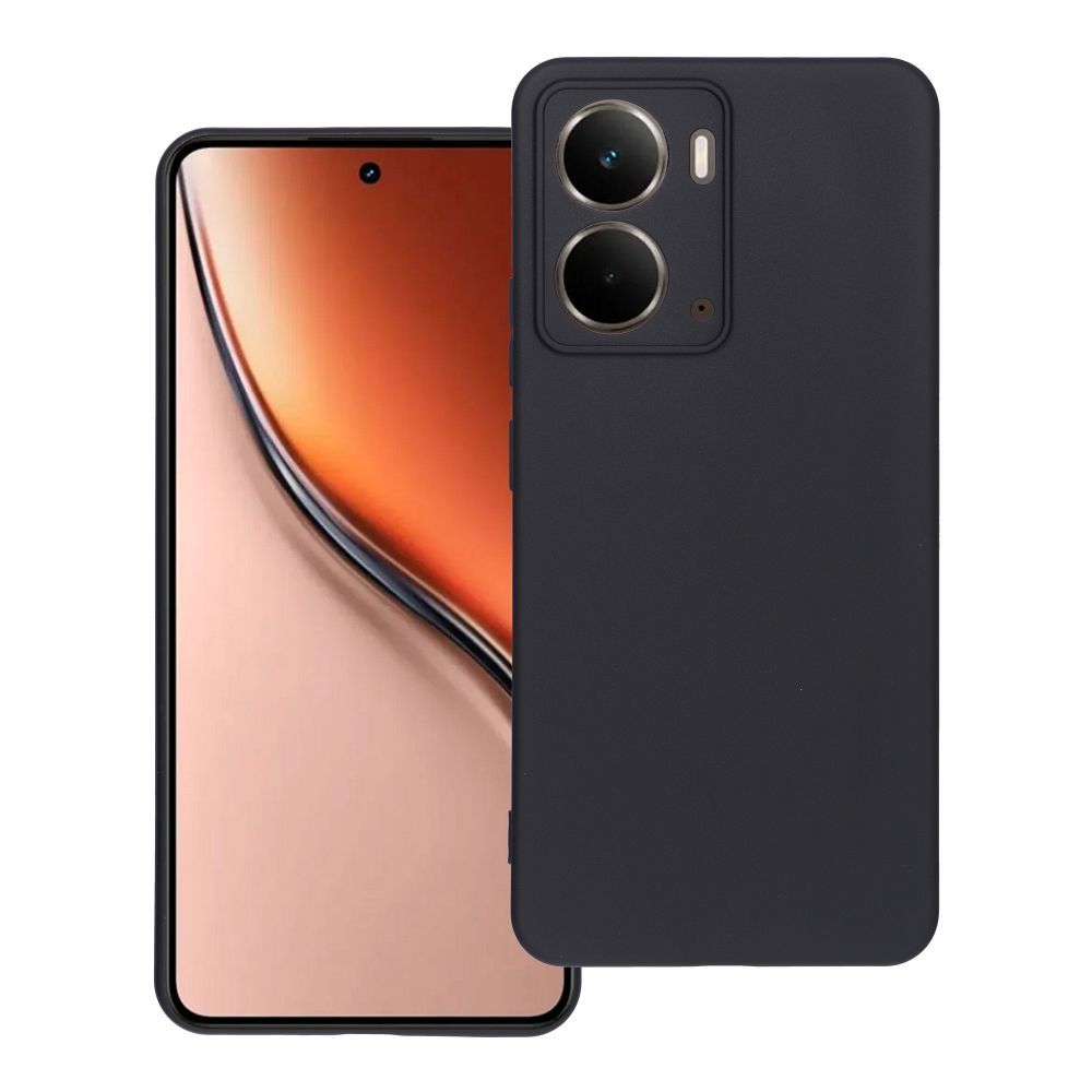 Matt musta Suojakuori Realme P3 PRO:lle