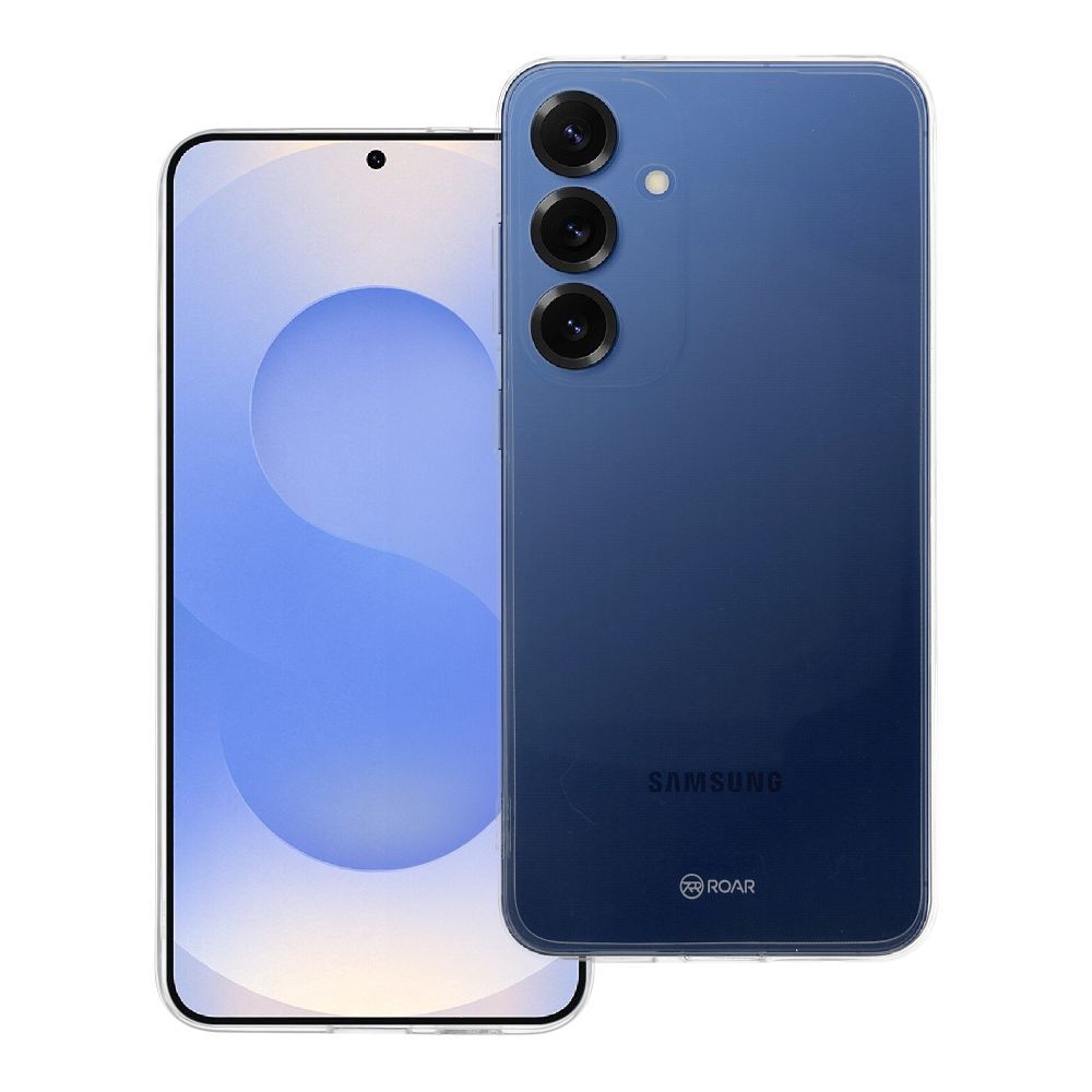 ROAR JELLY suojakuori Samsung S25 Plus - läpinäkyvä