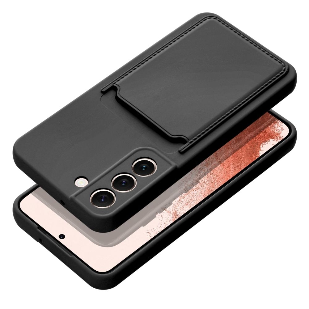 Suojakuori Samsung A35 5G:lle Card Case musta