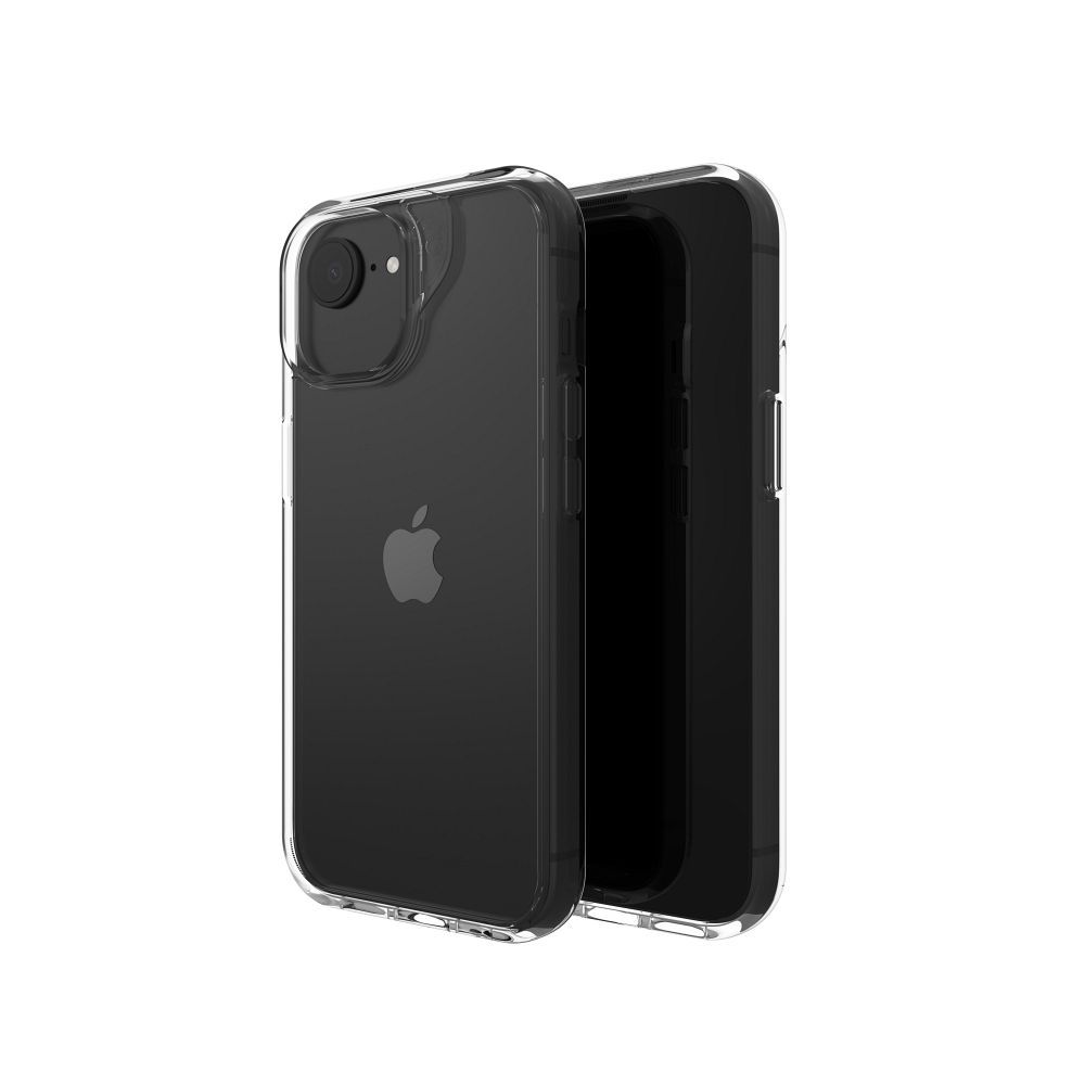 ZAGG Suojakuori CRYSTAL PALACE iPhone 13 / 14 / 15 / 16e:lle - läpinäkyvä