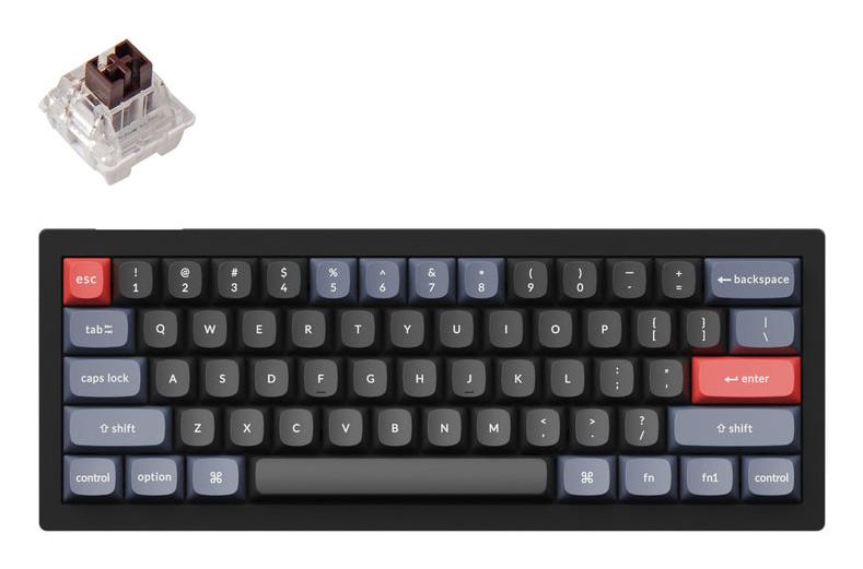 Langaton näppäimistö V4 RGB/Carbon Black V4-B3 KEYCHRON