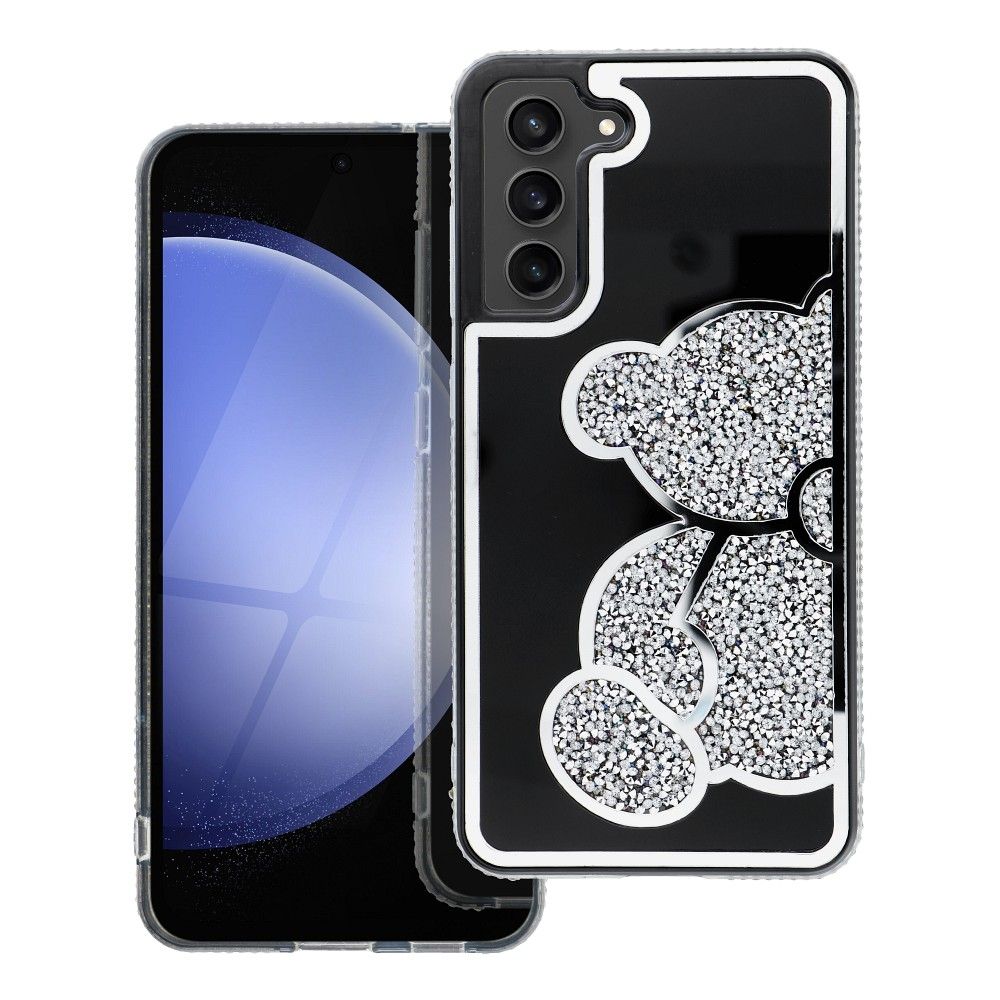 Suojakuori Samsung Galaxy A37 5G Teddy Bear - Hopeinen