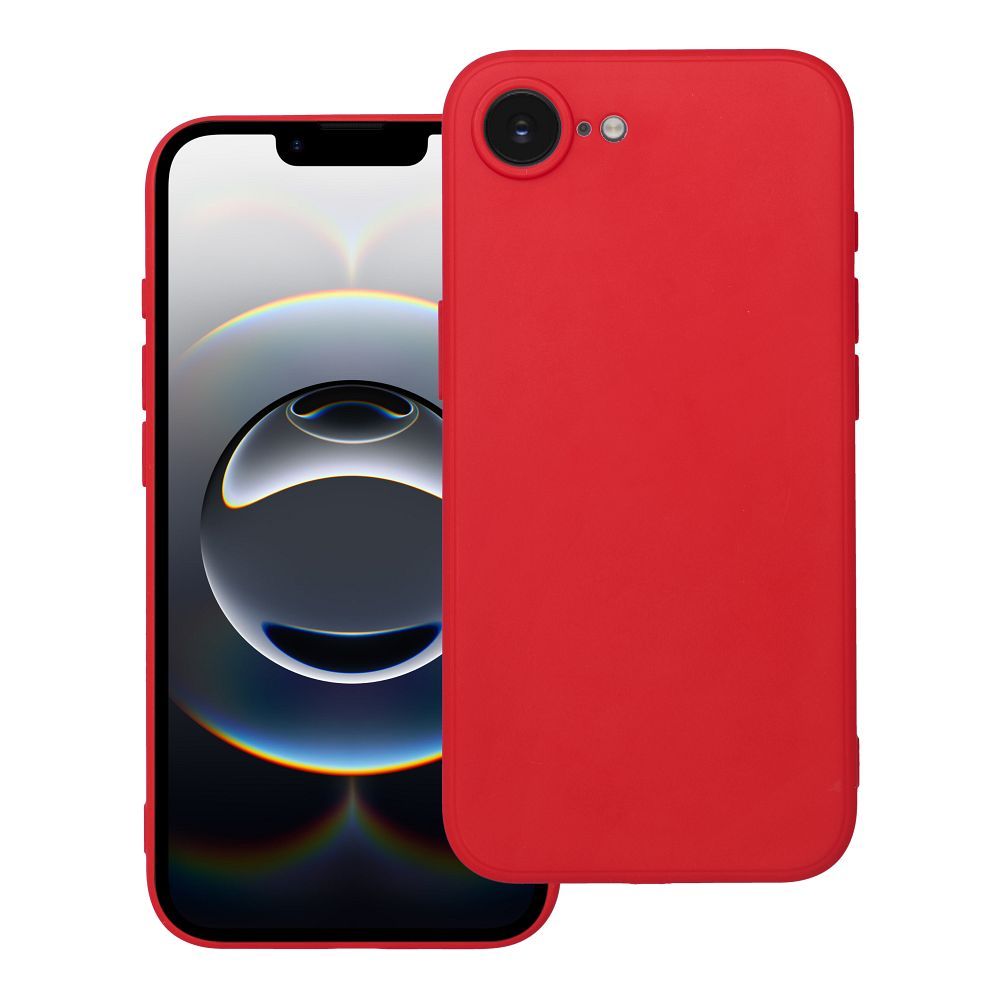 Pehmeä suojakuori IPHONE 16e (SE 4 2025) punainen