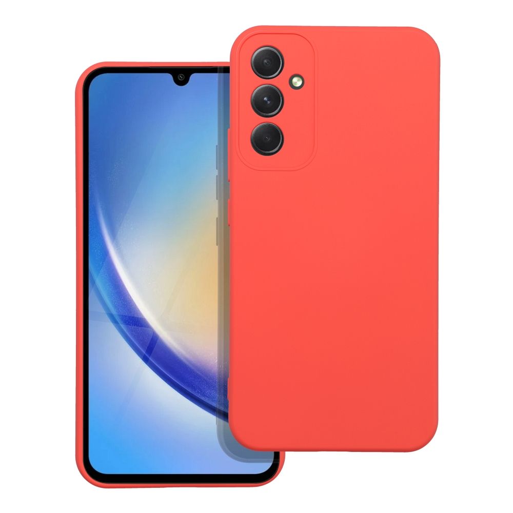 Silikoninen Suojakuori Samsung A34 5G:lle persikka