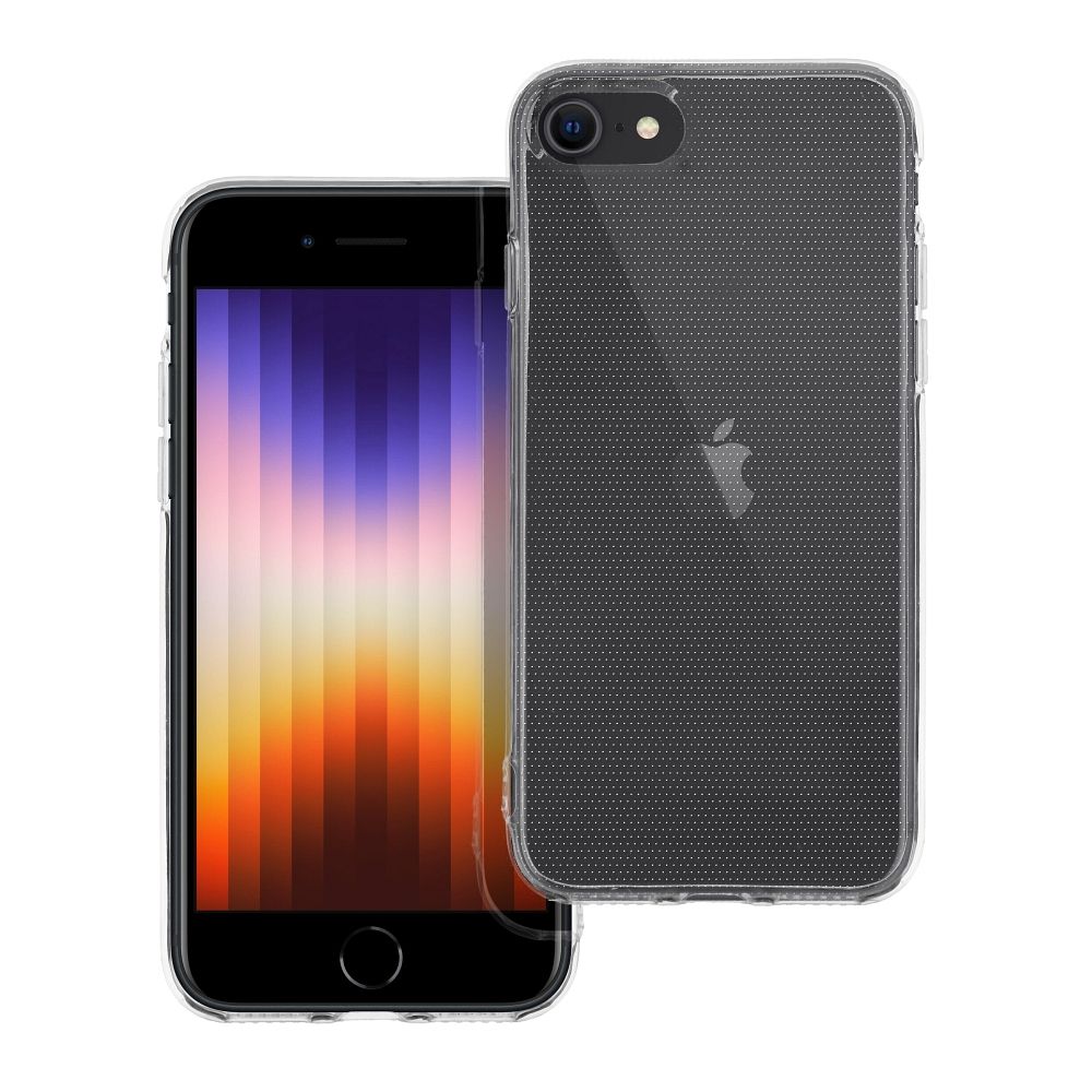 Läpinäkyvä Suojakuori iPhone 7 / 8 / SE 2020 / SE 2022:lle 2 mm