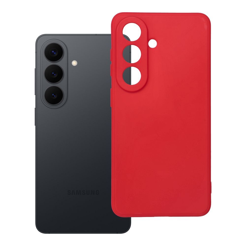 Samsung Galaxy S26 Suojakuori Soft punainen