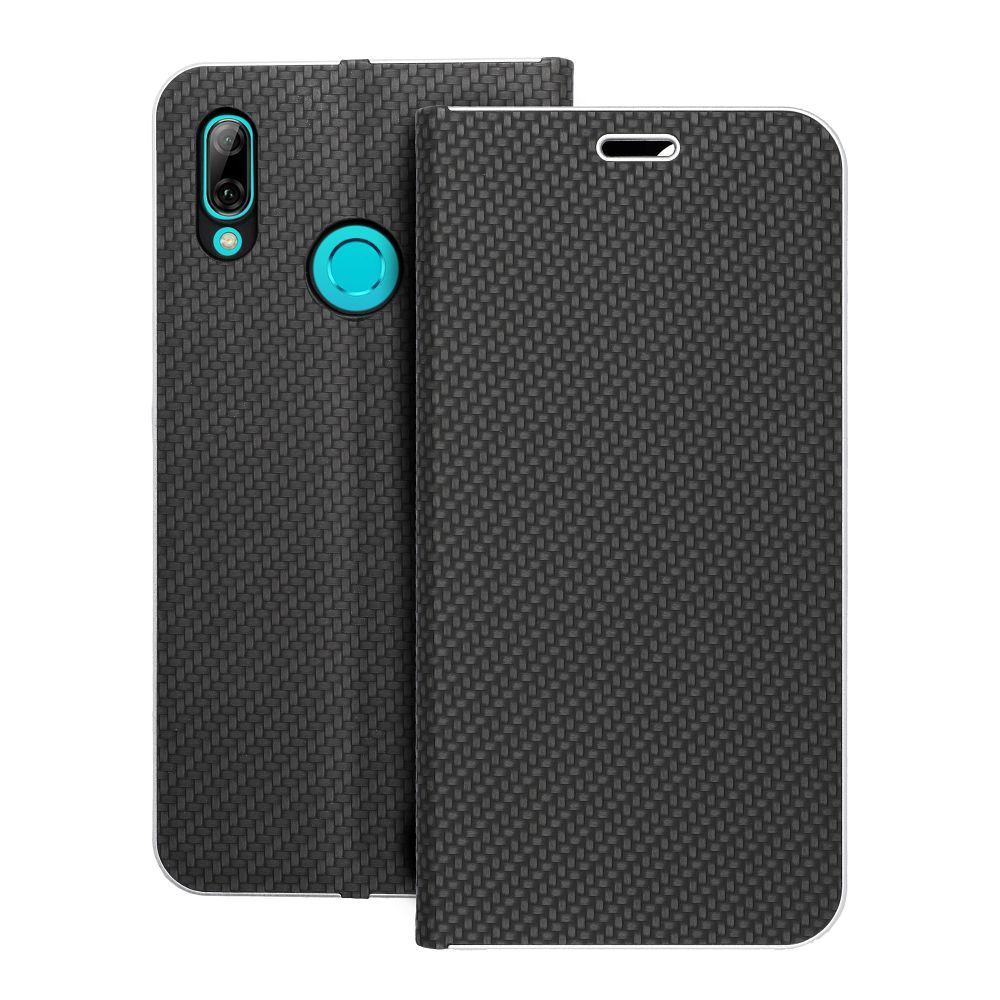 Flip case for Huawei P Smart 2019 Luna Book Carbon black